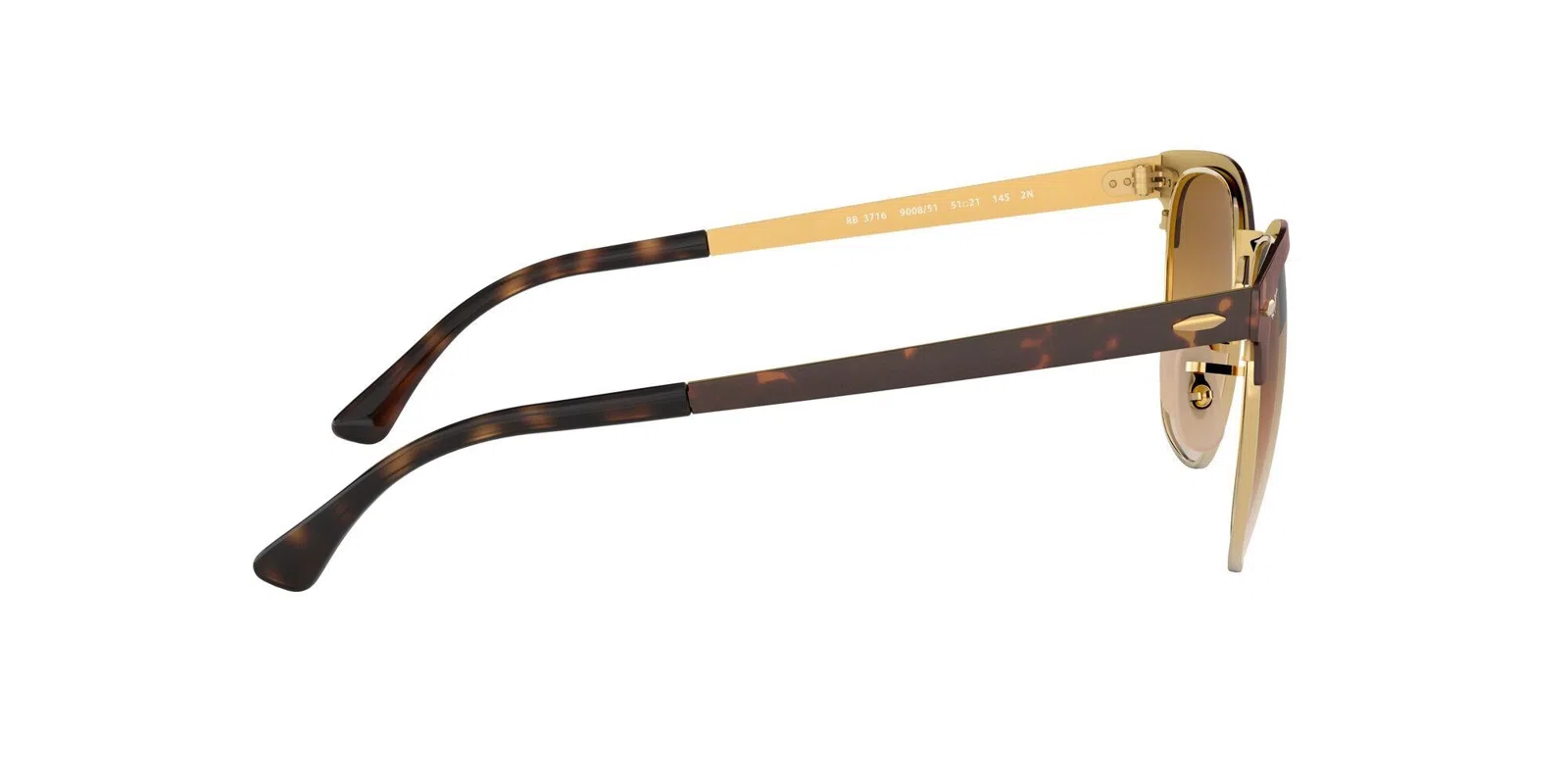 Ray-Ban Clubmaster Metal 3716 Sunglasses - view 58